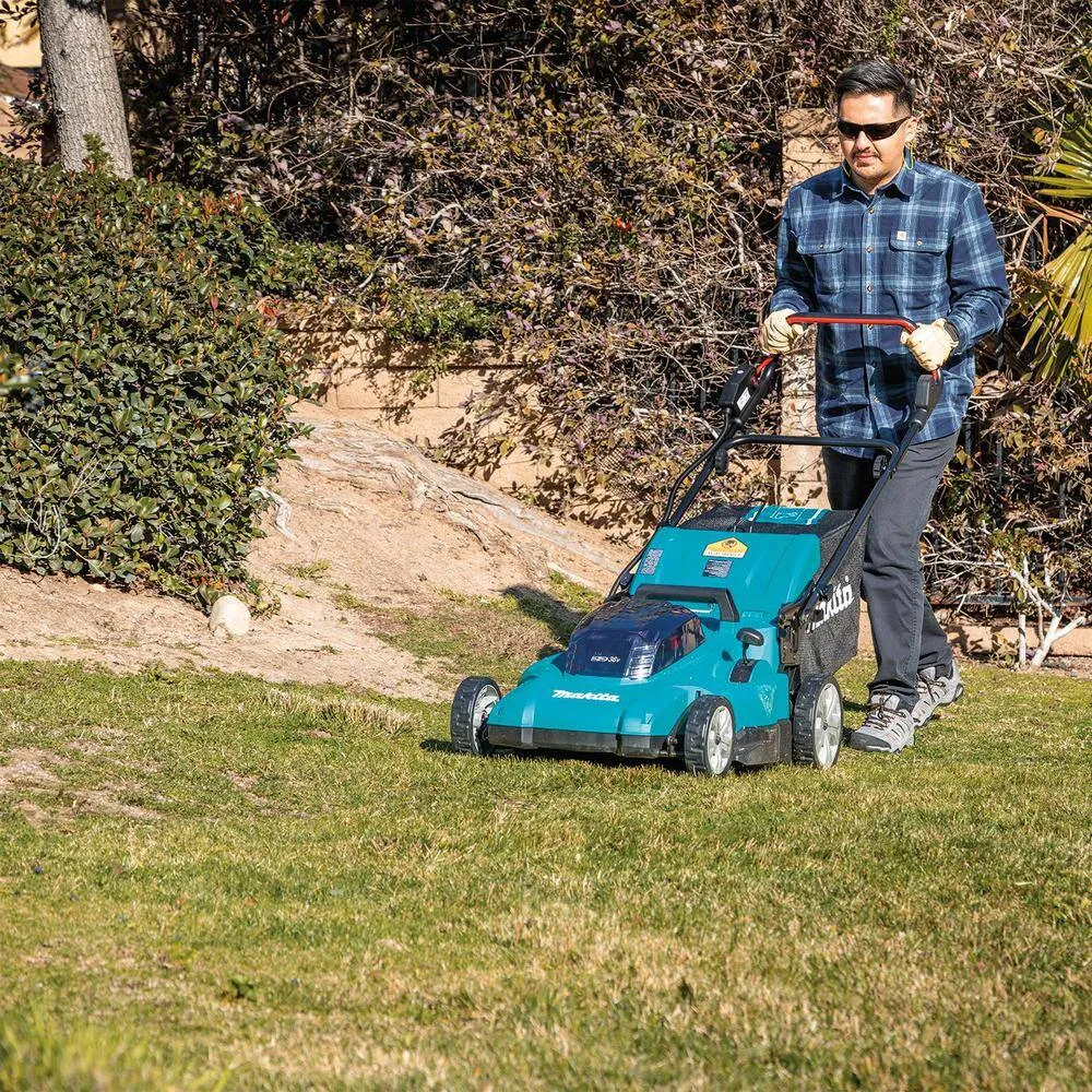 Makita 18V X2 (36V) LXT Lithium-Ion Cordless 19 in. Walk Behind Lawn Mower Kit w/4 batteries (4.0Ah), photo 13 of 13