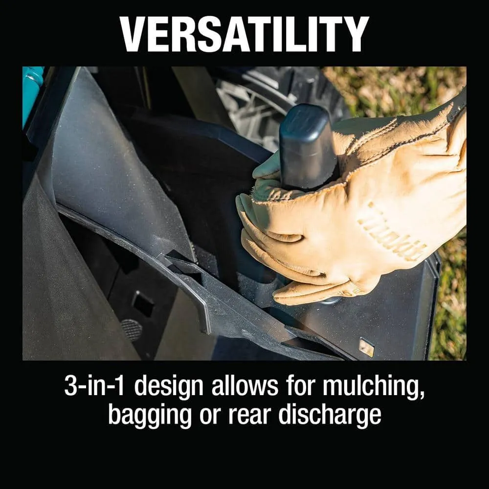 Makita 18V X2 (36V) LXT Lithium-Ion Cordless 19 in. Walk Behind Lawn Mower Kit w/4 batteries (4.0Ah), photo 8 of 13