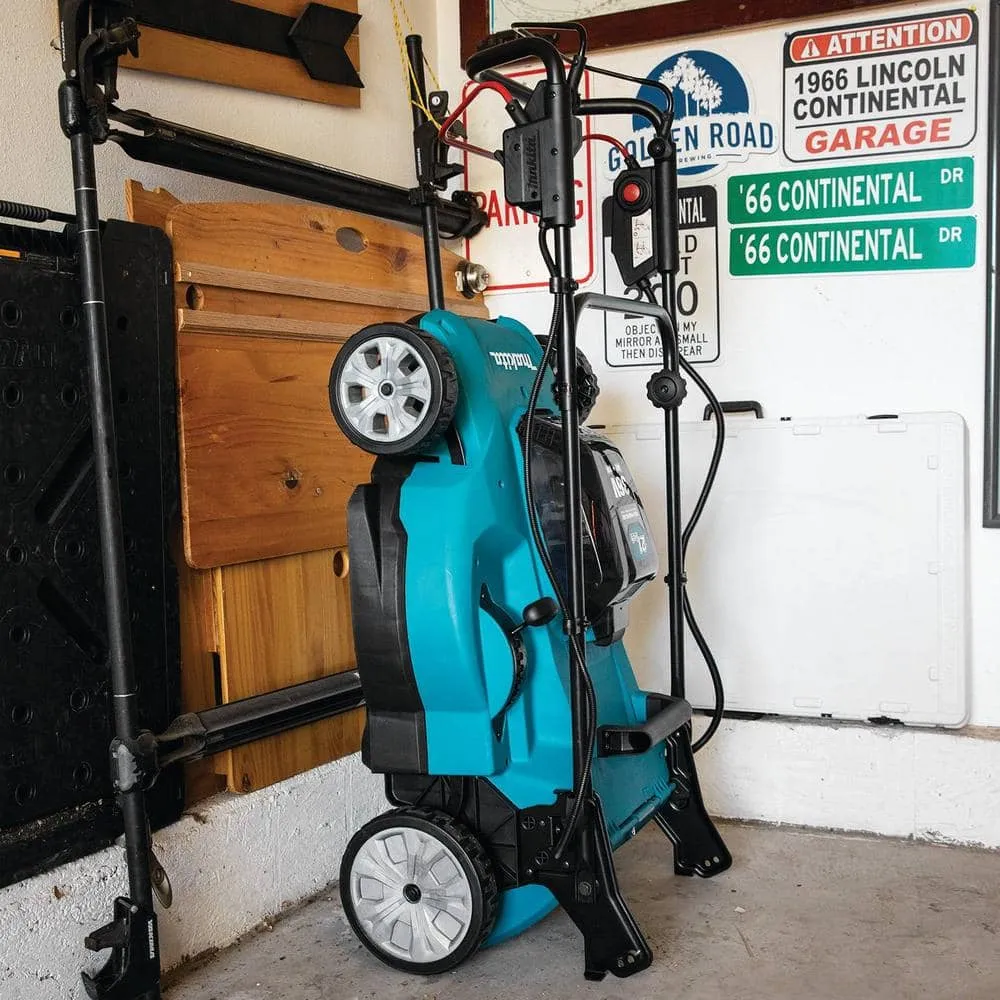 Makita 18V X2 (36V) LXT Lithium-Ion Cordless 21 in. Walk Behind Self-Propelled Lawn Mower Kit w/4 Batteries (5.0Ah), photo 12 of 14