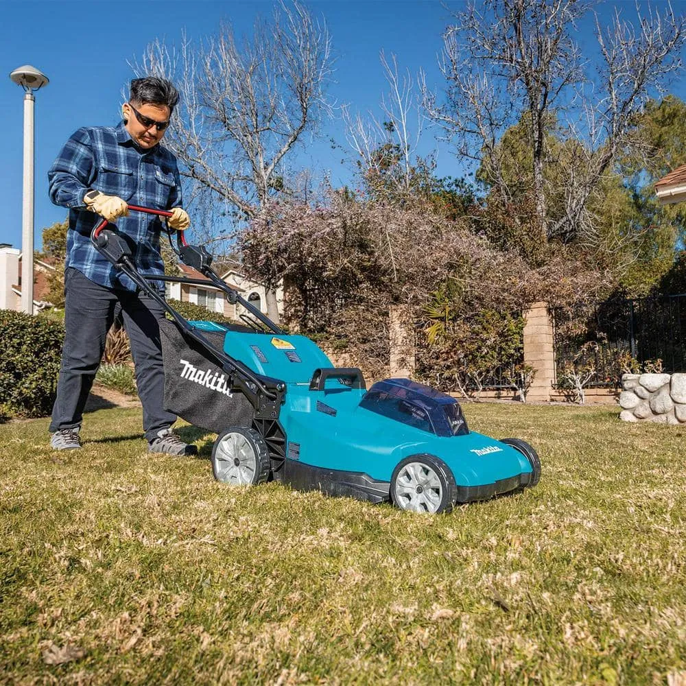 Makita 18V X2 (36V) LXT Lithium-Ion Cordless 19 in. Walk Behind Self-Propelled Lawn Mower Kit w/4 batteries (5.0Ah), photo 8 of 8