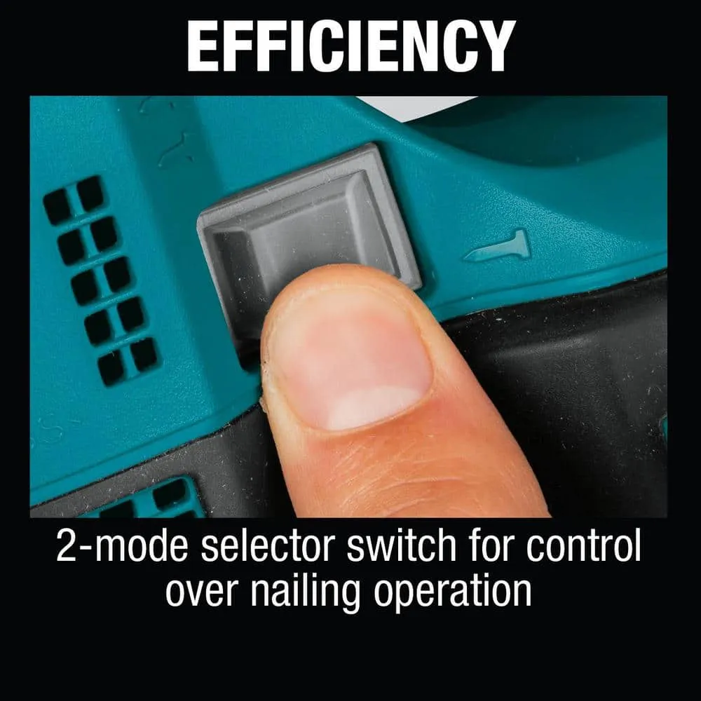 Makita 18V LXT Lithium-Ion 16-Gauge Cordless 2-1/2 in. Straight Finish Nailer (Tool Only), photo 10 of 15