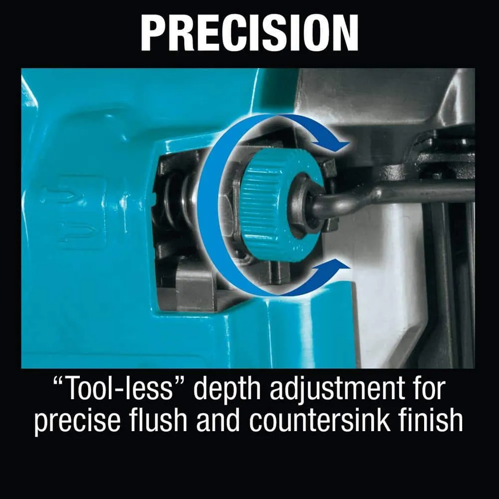 Makita 18V LXT Lithium-Ion 16-Gauge Cordless 2-1/2 in. Straight Finish Nailer (Tool Only), photo 11 of 15