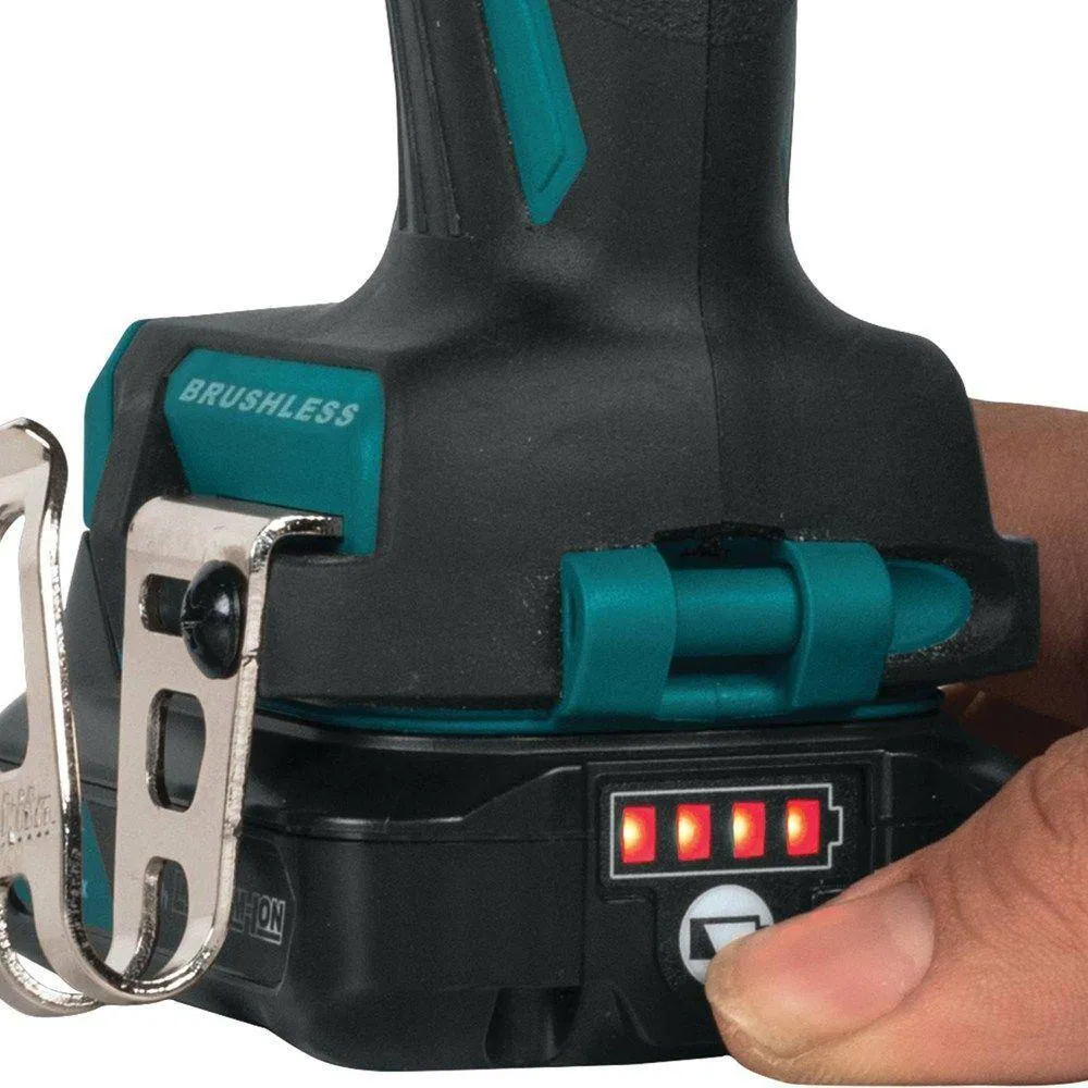 Makita 12V Max CXT Lithium‑Ion 3/8 in. Brushless Cordless Hammer Driver‑Drill Kit with (2) 2.0Ah Batteries, Charger and Hard Case, photo 6 of 8