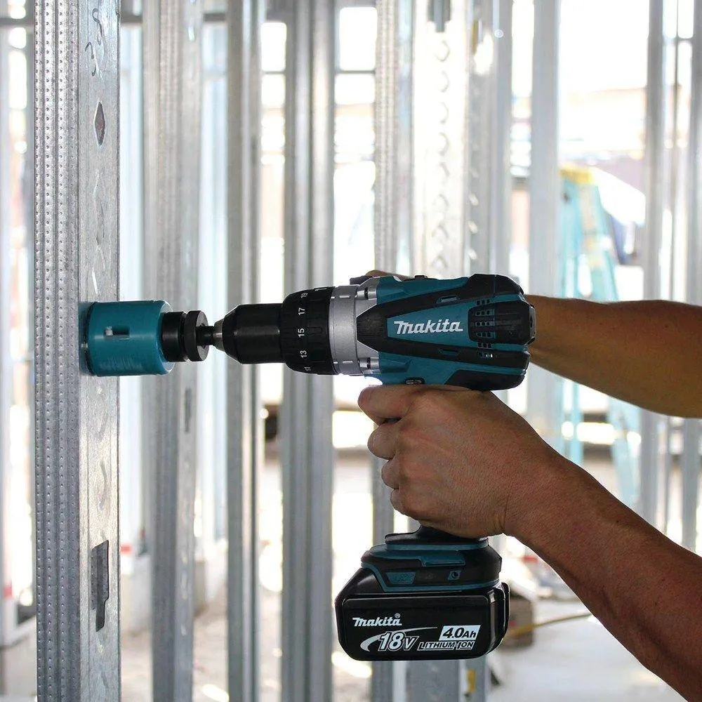 Makita 18V LXT Lithium‑Ion 1/2 in. Cordless Hammer Driver‑Drill Kit with (2) 4.0Ah Batteries, Charger and Case, photo 6 of 8