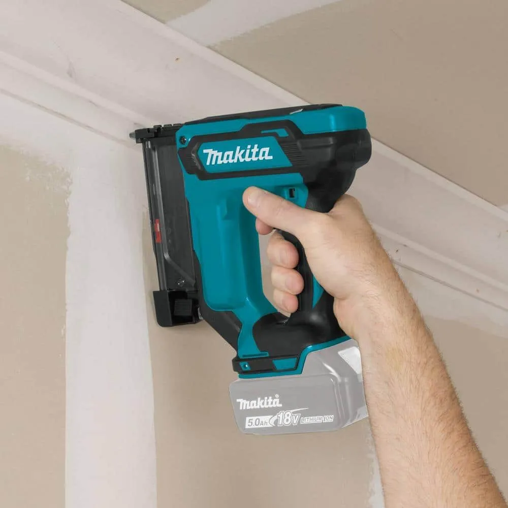 Makita 18V LXT Lithium-Ion 23-Gauge Cordless Pin Nailer (Tool-Only), photo 5 of 12