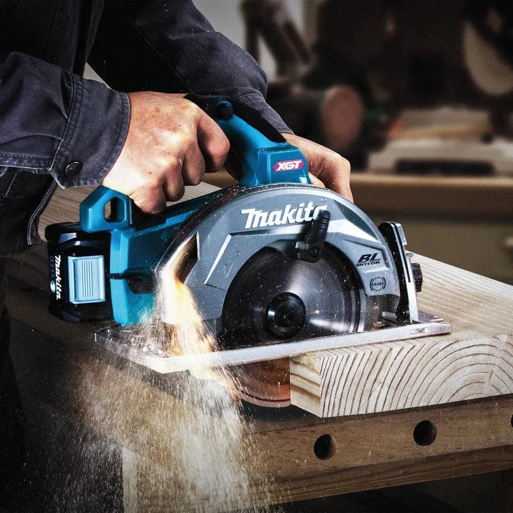 Makita 40-Volt max XGT Brushless Cordless 5-piece Combo Kit (Hammer Drill/Impact/Recip Saw/Circ Saw/Flashlight) 4.0Ah, photo 4 of 14