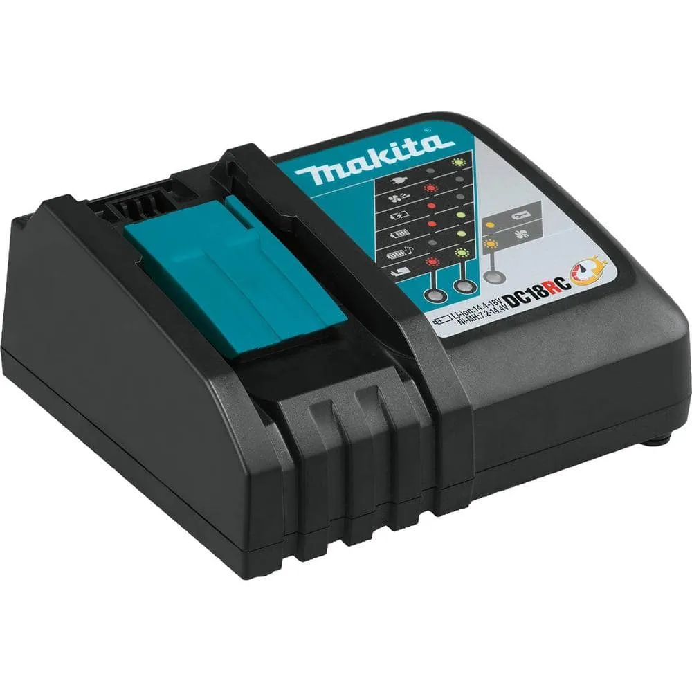 Makita 18V LXT Lithium-Ion Brushless Cordless Combo Kit (Hammer Drill/ Impact Driver/ Circular Saw/ Flashlight) 5.0Ah, photo 10 of 13