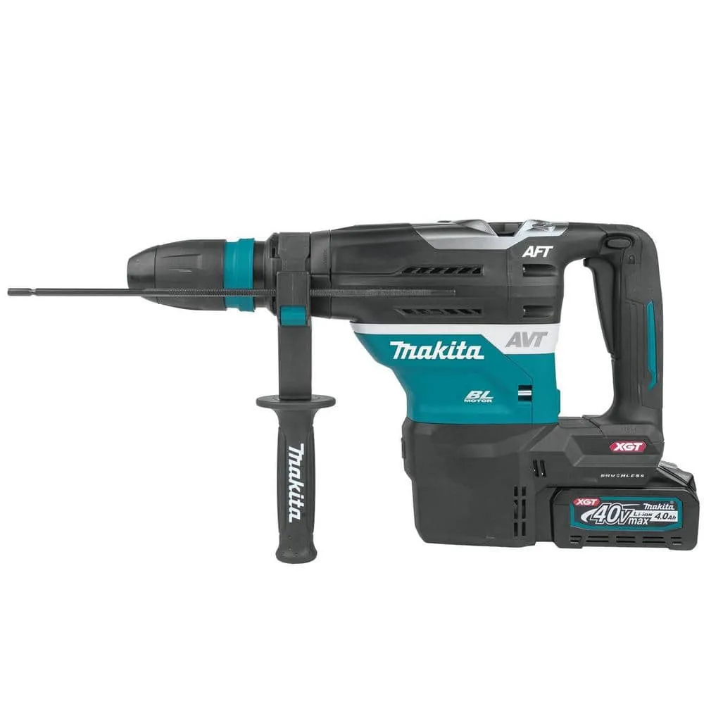 Makita 40V Max XGT Brushless Cordless 1-9/16 in. AVT Rotary Hammer Kit, AFT, AWS Capable (4.0Ah), photo 12 of 15