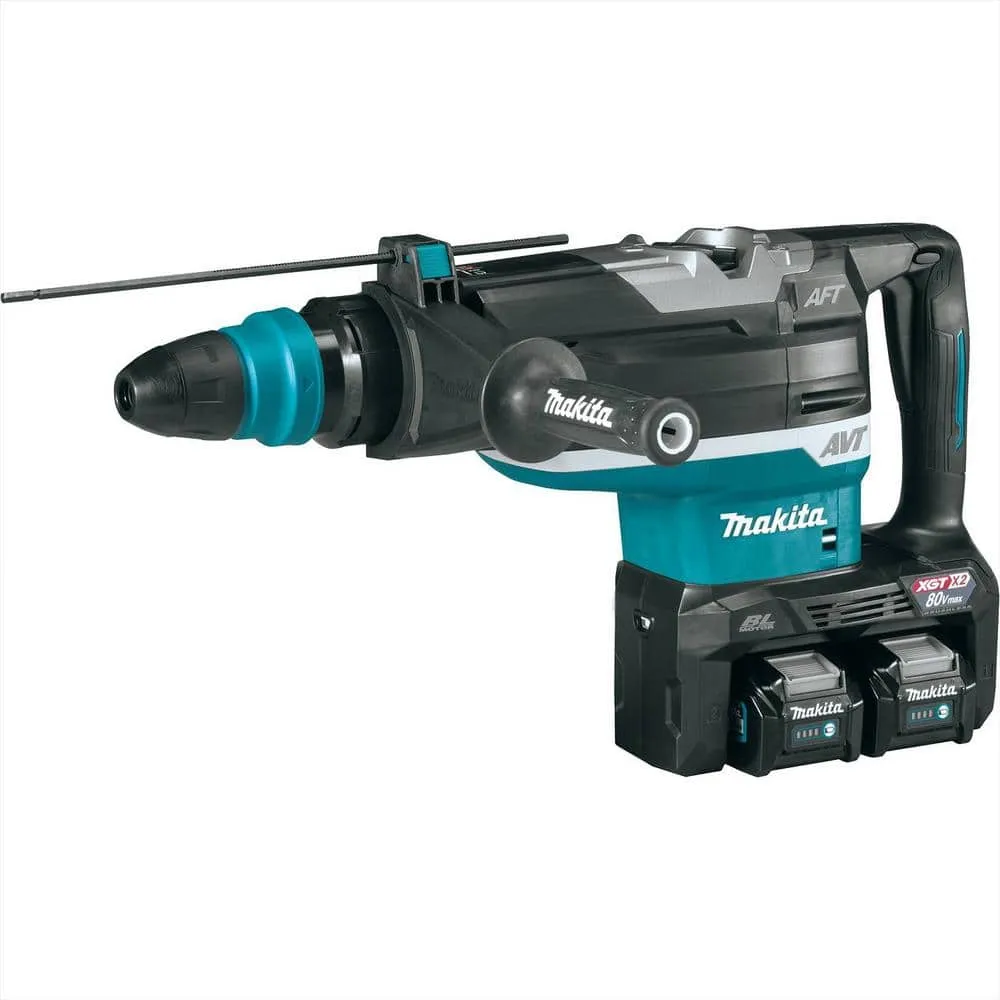 Makita 40V max X2 XGT (80V max) Brushless Cordless 2 in. AVT Rotary Hammer Kit, AFT, AWS Capable (4.0 Ah), photo 8 of 14