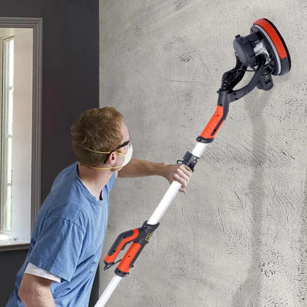 maocao hoom 9.8 in. x 0.8 ft. x 5.7 ft. 780-Watt Electric Drywall Sander 6.5A Motor Dustless Floor Sander Variable Speed 900-1800RPM, photo 2 of 10