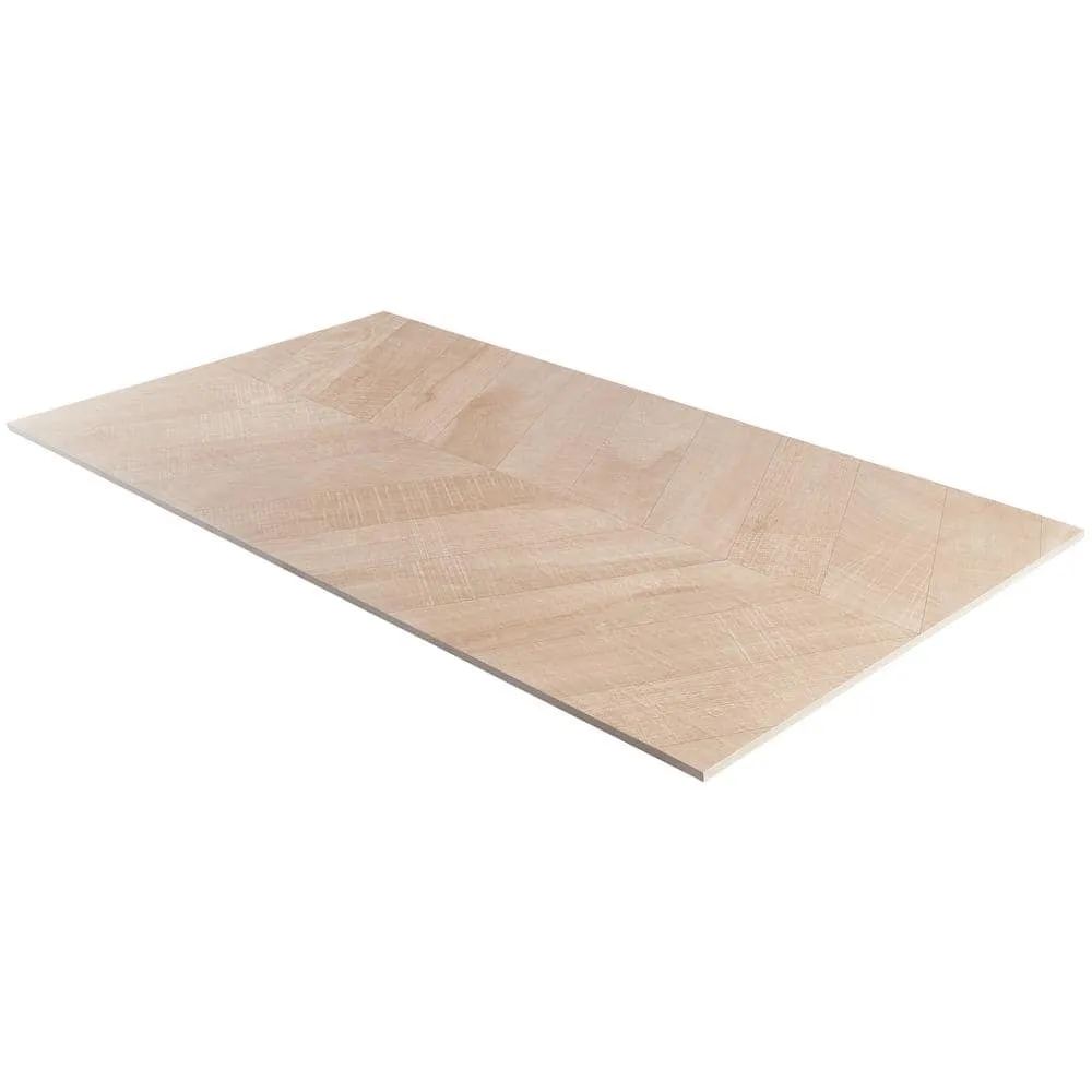 Ivy Hill Tile Montgomery Chevron Maple 24 in. x 48 in. Matte Porcelain Floor and Wall Tile (15.49 sq. ft./Case), photo 4 of 8