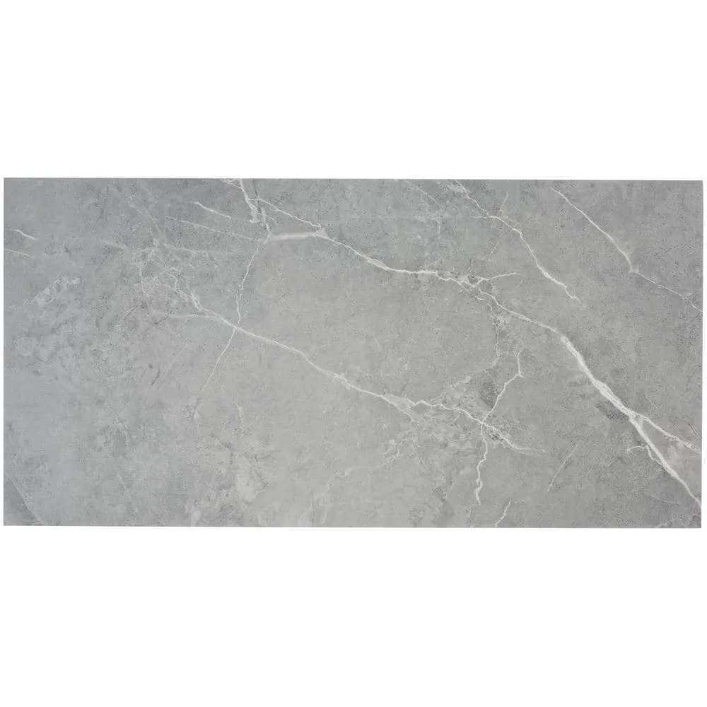 Ivy Hill Tile Duren 28mil Marbello Gray 18 in. x 36 in. Glue Down Luxury Vinyl Tile Flooring (36 sq. ft.), photo 6 of 7