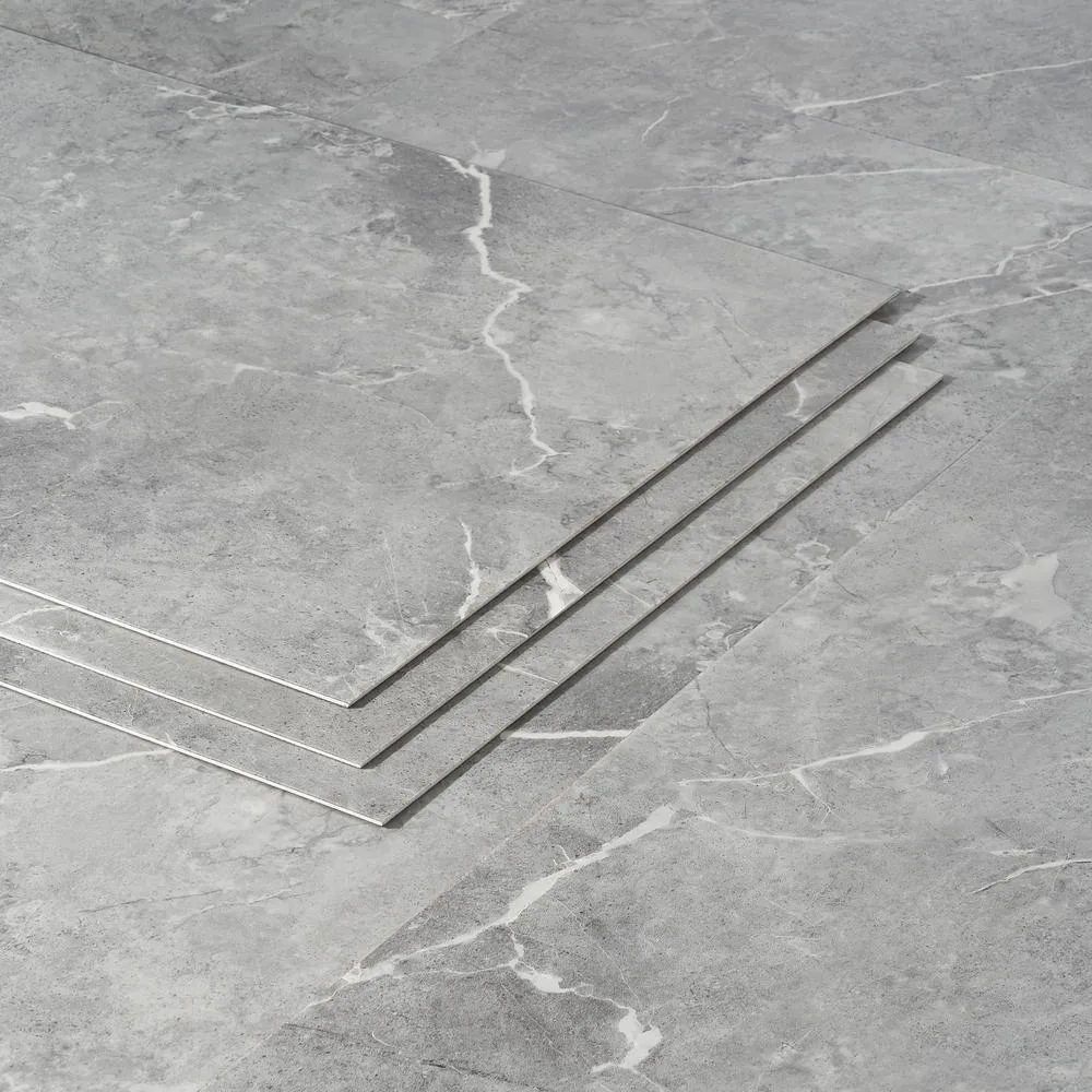 Ivy Hill Tile Duren 28mil Marbello Gray 18 in. x 36 in. Glue Down Luxury Vinyl Tile Flooring (36 sq. ft.), photo 7 of 7