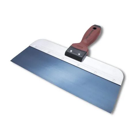 12 × 3 in Blue Steel Tape Knife with DuraSoft Handle