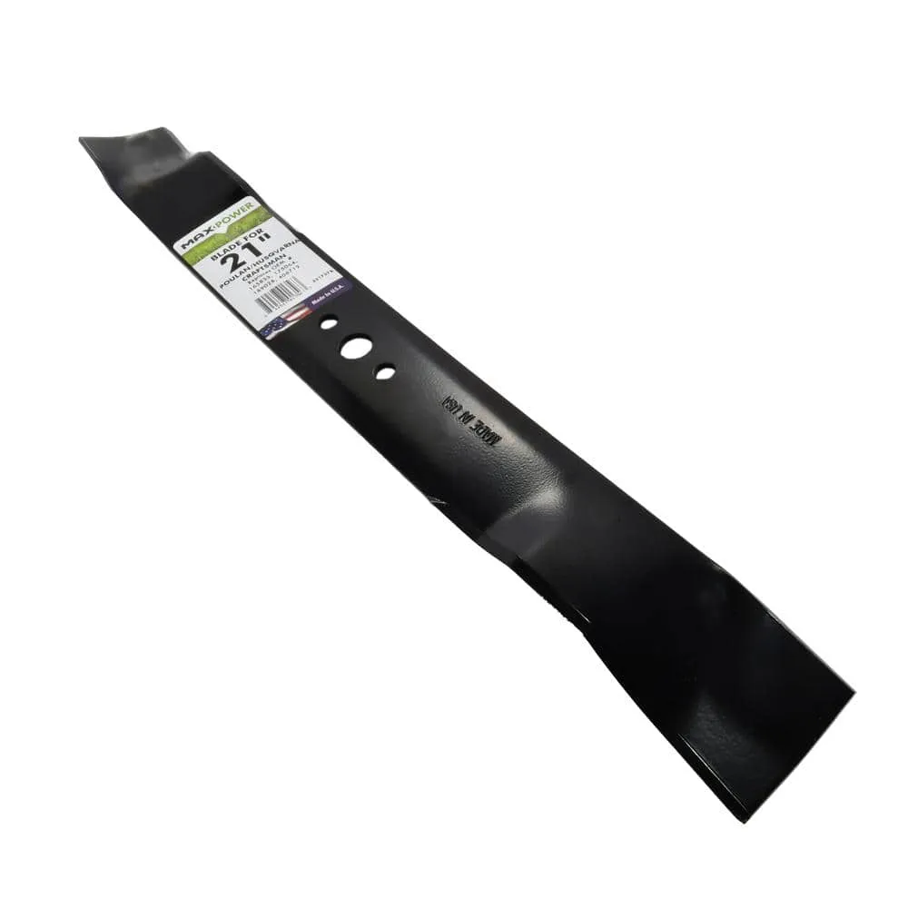 MaxPower 331737B Mulching Blade for 21 in. Cut Craftsman, Husqvarna & Poulan Mowers – Replaces OEM 532159267, 532165833, 532175064 and More, photo 4 of 8