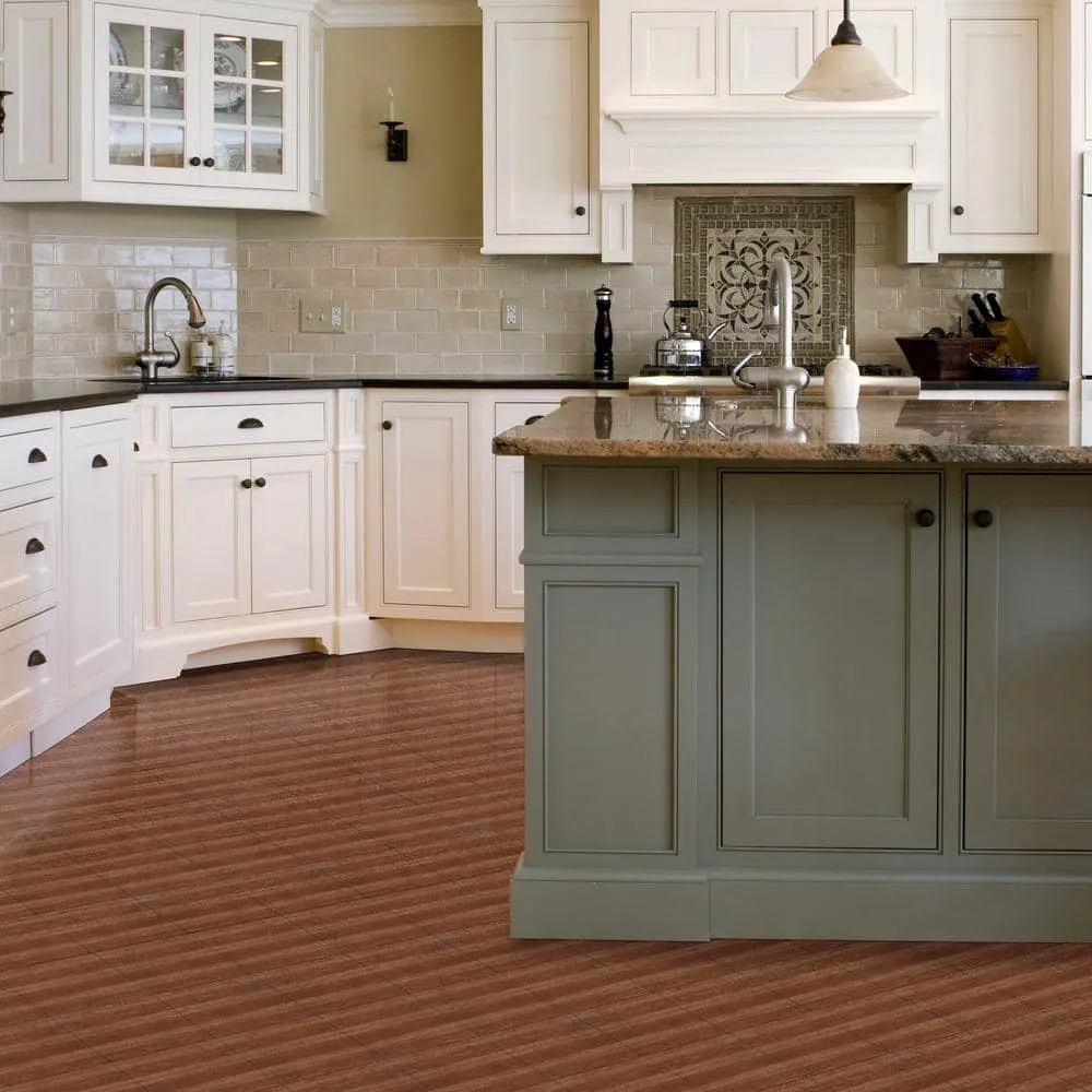 ACHIM Sterling Medium Oak Plank 12 in. x 12 in. Peel and Stick Vinyl Tile (45 sq. ft. / case), photo 8 of 8