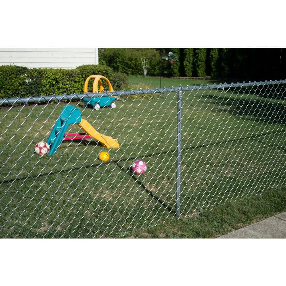FARMGARD 1/2 in. x 1/2 in. x 3-1/2 in. 9-1/2-Gauge Galvanized Steel Fence Post Stays, photo 6 of 6