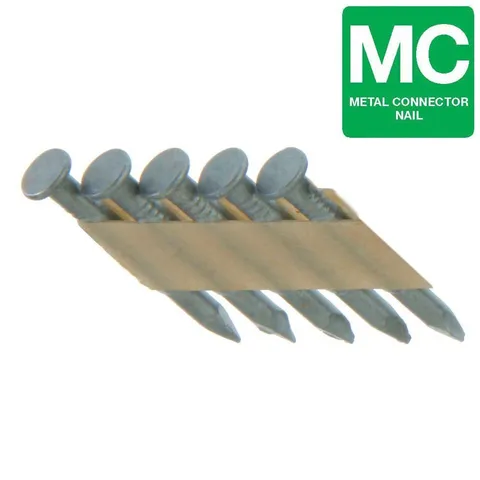 33 Degree Paper Tape Joist Hanger Nails Hot Dipped Mill 1-1/2 × 0.148 in 3M/Box