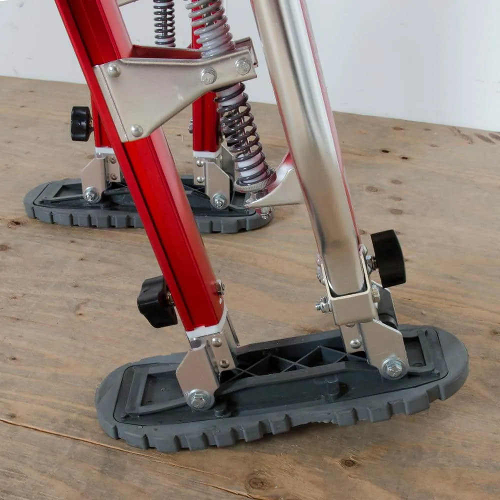 MetalTech BuildMan Grade 24-in. to 40-in. Drywall Stilts, Aluminum Stilts for Adults, Drywall Tools for Home Improvement, photo 8 of 10