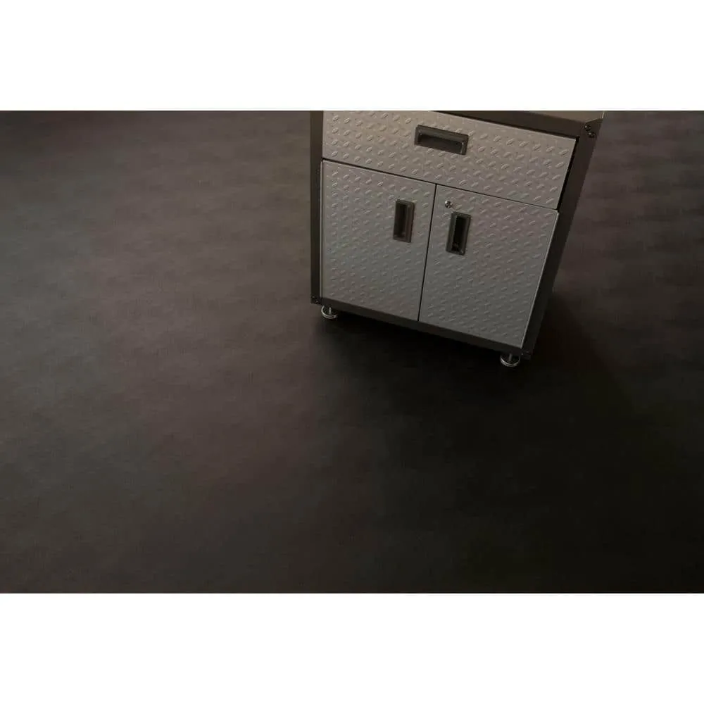 G-Floor Levant 7.5 ft. x 17 ft. Midnight Black Vinyl Universal Flooring, photo 5 of 8