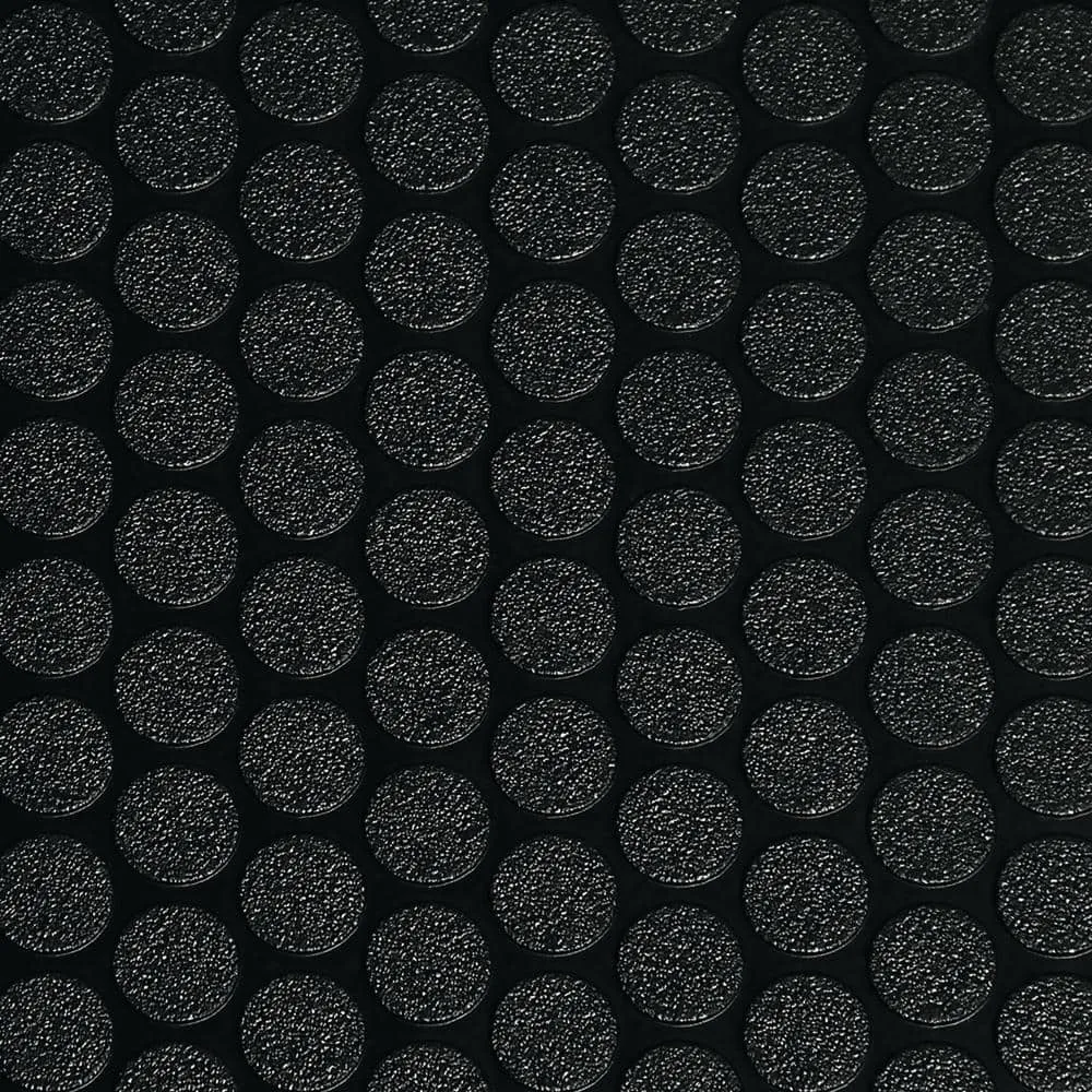 G-Floor Small Coin 10 ft. x 24 ft. Midnight Black Commercial Grade Vinyl Garage Flooring Cover and Protector, photo 3 of 8