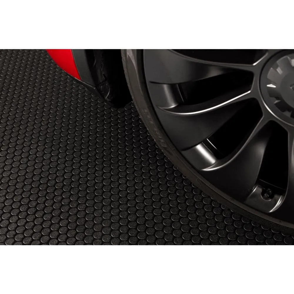 G-Floor Small Coin 5 ft. x 10 ft. Midnight Black Commercial Grade Vinyl Garage Flooring Cover and Protector, photo 5 of 8