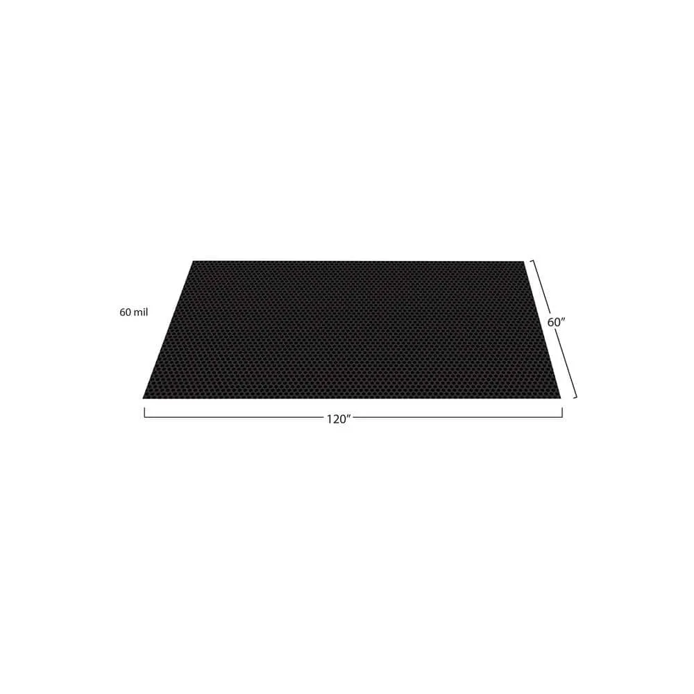 G-Floor Small Coin 5 ft. x 10 ft. Midnight Black Commercial Grade Vinyl Garage Flooring Cover and Protector, photo 3 of 8