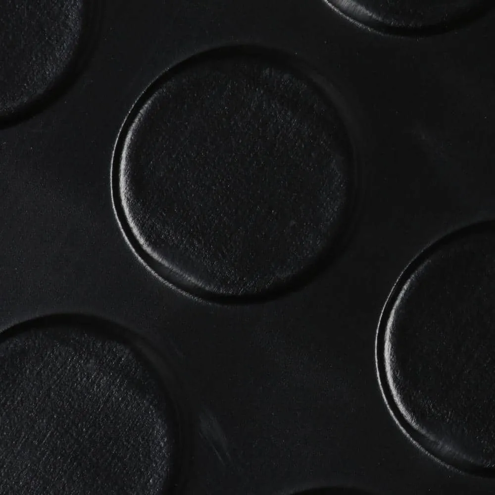 G-Floor Coin 7.5 ft. x 17 ft. Midnight Black Commercial Grade Vinyl Garage Flooring Cover and Protector, photo 4 of 8