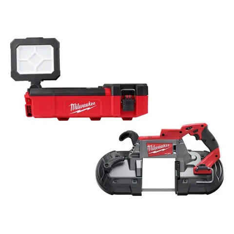 M12 PACKOUT Flood Light & M18 FUEL Band Saw Combo
