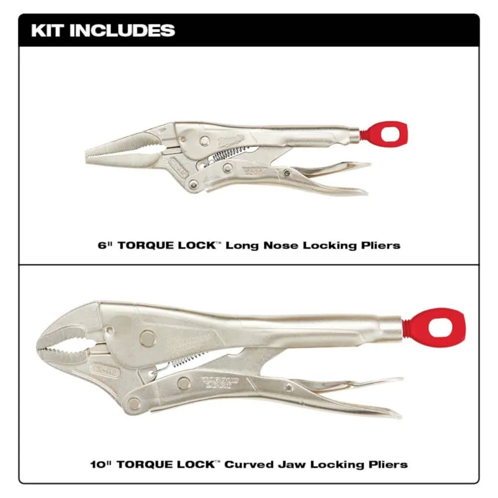 Milwaukee Torque Lock Locking Pliers Set with Pliers Kit (5-Piece), photo 2 of 2