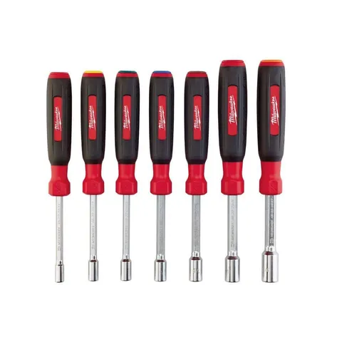 SAE HollowCore Magnetic Nut Driver Set, 7-Piece (48-22-2507)