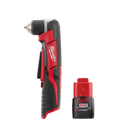 M12 12V Right Angle Drill Kit (3/8 in., 2.0Ah)