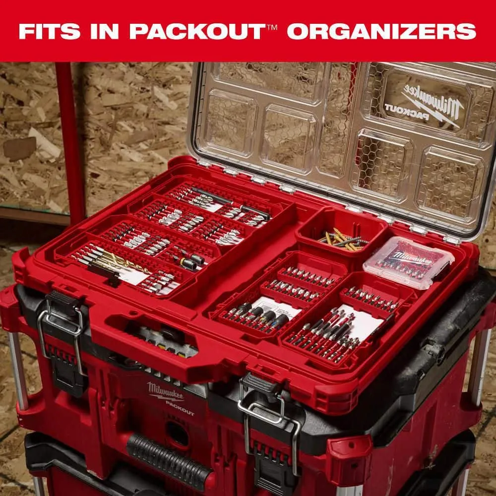 Milwaukee Thunderbolt Titanium Drill Bit Set, 29-Piece (135° Split Point, 3-Flat Shank), photo 2 of 2