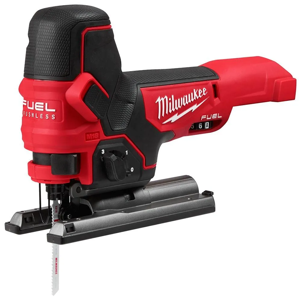 Milwaukee M18 FUEL 18-Volt Brushless Cordless Compact Router & Barrel Grip Jig Saw Set (Tool-Only), photo 2 of 2