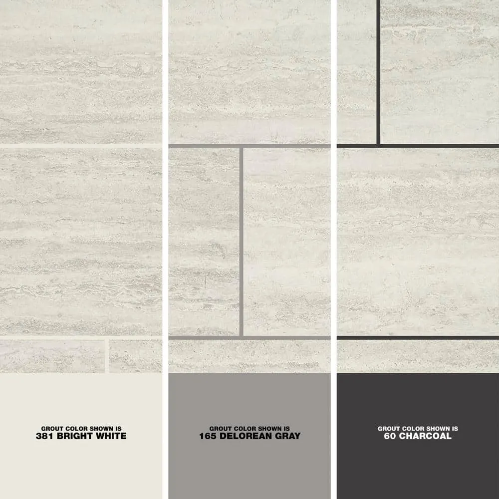 Marazzi Stonehollow Mist 12 in. x 24 in. Glazed Porcelain Floor and Wall Tile (15.6 sq. ft. / Case), photo 6 of 8