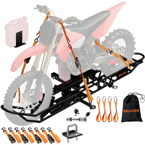 510 lbs. Capacity Dirt Bike Hitch Hauler - Ramp Free