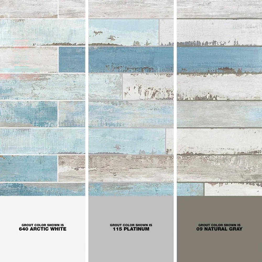 Ivy Hill Tile Cypress Multi-Color 4 in. x 32 in. x 9 mm Matte Wood Look Ceramic Wall Tile (12-Piece/10.91 sq. ft./Case), photo 5 of 8