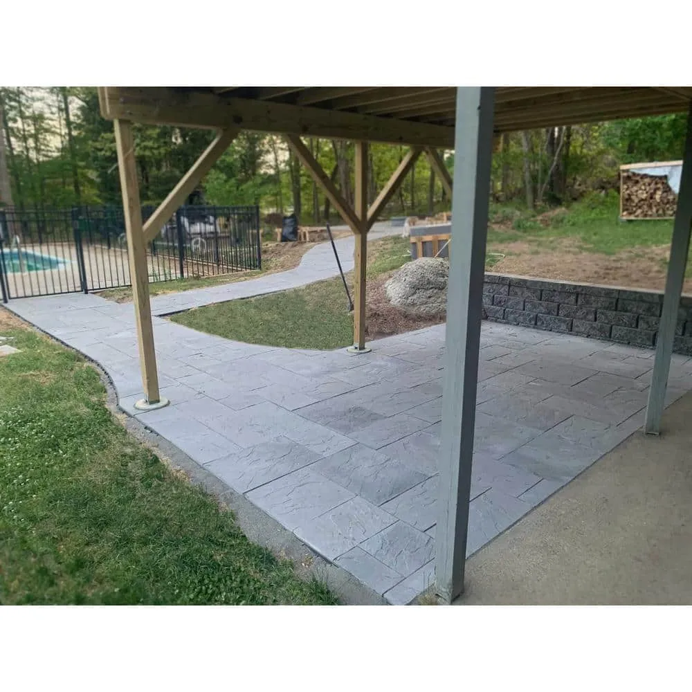 Nantucket Pavers Yorkstone 6 in. x 6 in. x 1.5 in. Multi-Color Concrete Paver Sample Box (3-Pieces), photo 5 of 6