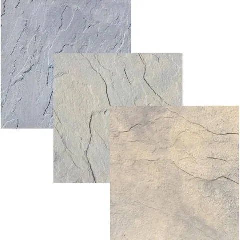 Yorkstone 6 × 6 × 1.5 in Multi-Color Concrete Paver Sample Box