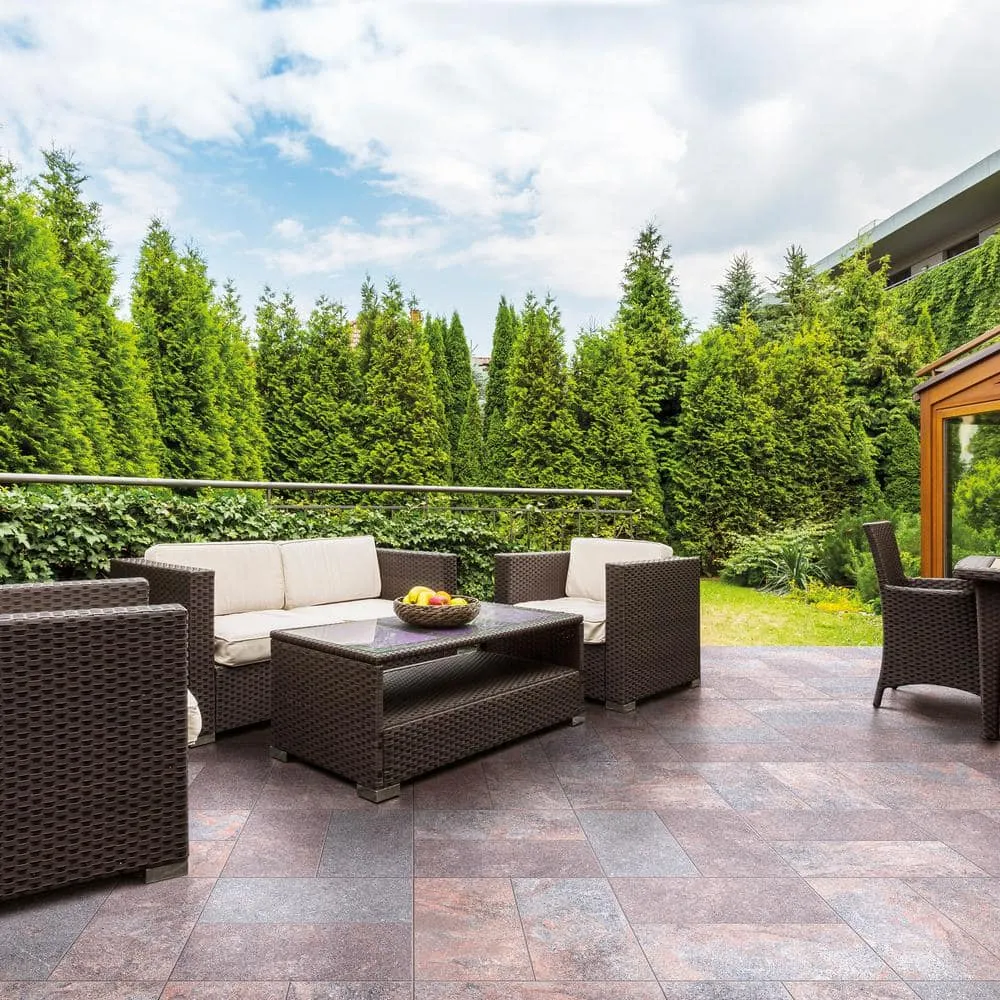 Corso Italia Sample - Alpe Mix 6 in. x 6 in. x 0.75 in. Stone Look Porcelain Paver, photo 2 of 4