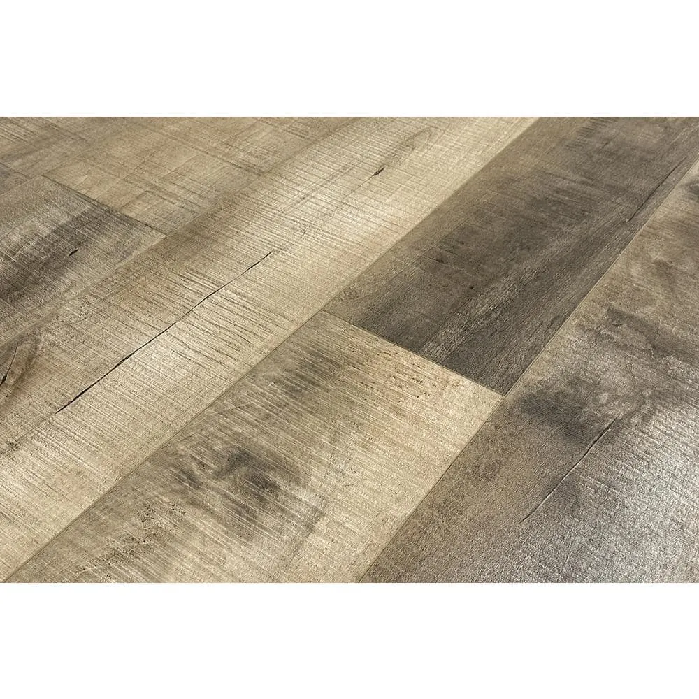 Montserrat Summa Natural Chestnut 14 mm T x 7.75 in. W HDF Waterproof AC5 Click Lock Laminate Wood Flooring (23.09 sq. ft./case), photo 6 of 9