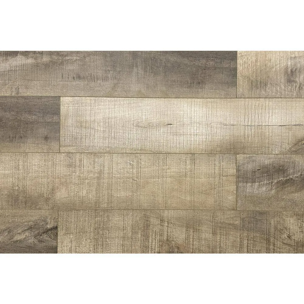 Montserrat Summa Natural Chestnut 14 mm T x 7.75 in. W HDF Waterproof AC5 Click Lock Laminate Wood Flooring (23.09 sq. ft./case), photo 3 of 9