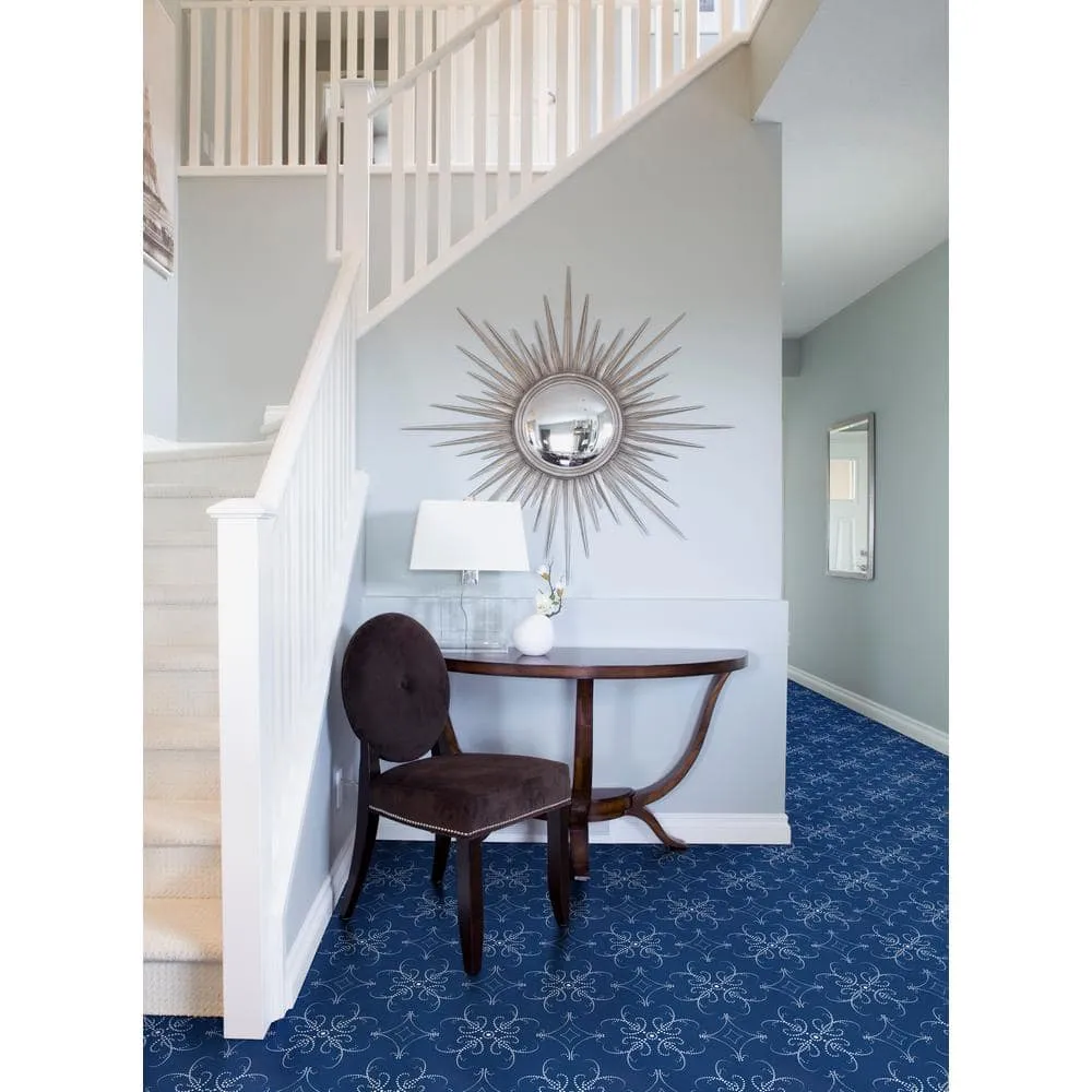 ACHIM Retro Navy Pearl 12 in. x 12 in. Self-Adhesive Vinyl Floor Tile (20 Tiles/20 sq. ft.), photo 5 of 5