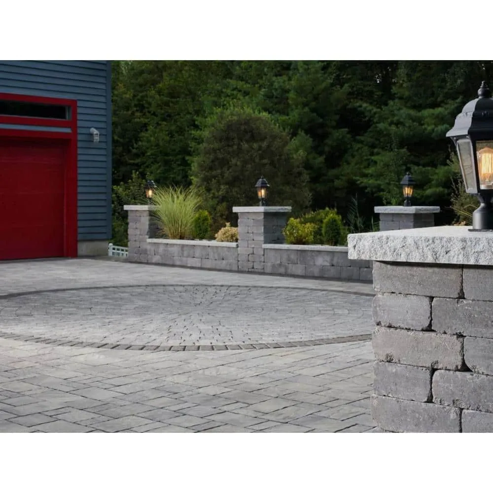 Oldcastle Urbana 3-Piece 60mm Newport Gray Paver Kit (300-Piece Pallet), photo 3 of 3