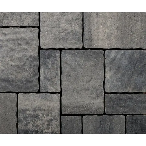 Urbana 3-Piece 60mm Newport Gray Paver Kit (300-Piece Pallet)
