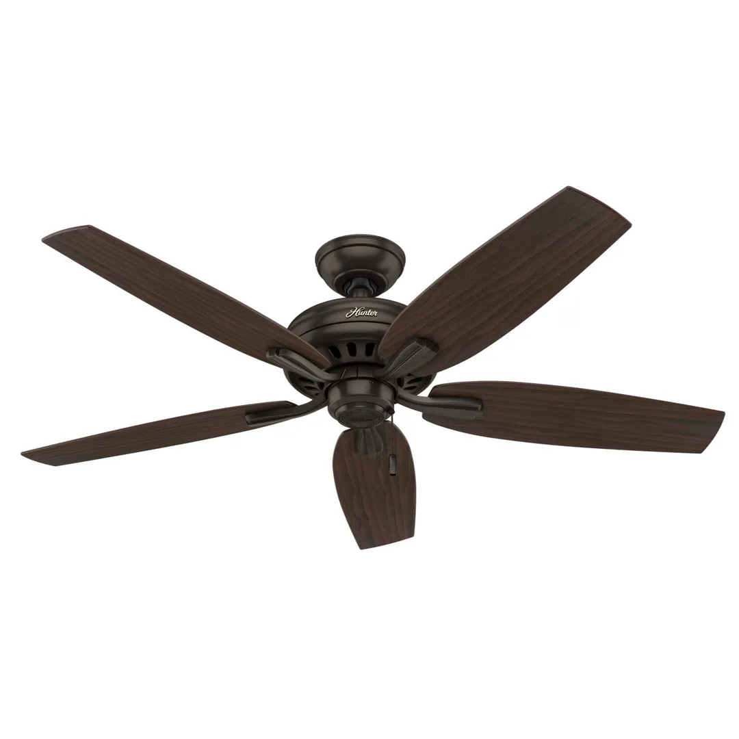 Hunter Newsome 52-in Fresh White Indoor/Outdoor Ceiling Fan (5-Blade), photo 4 of 4