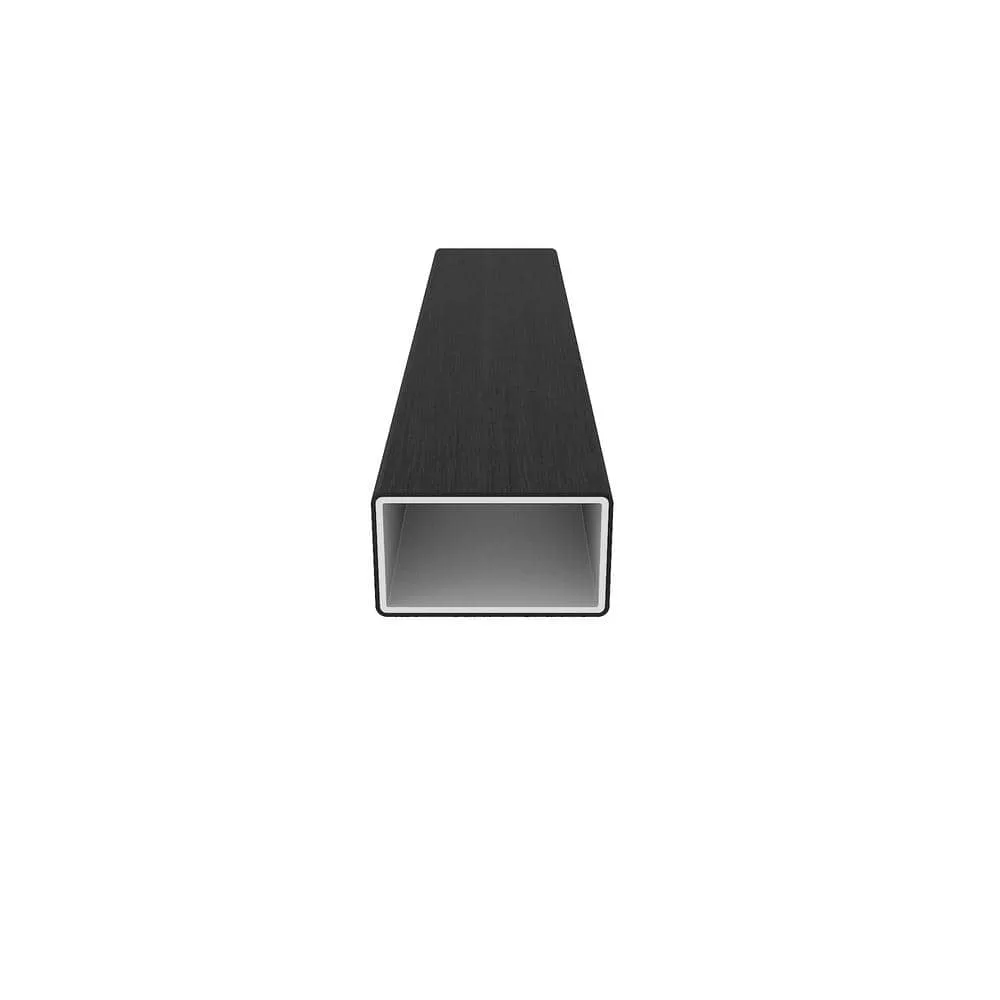 NewTechWood Alusions 1 in. x 2 in. x 144 in. Coextruded Indian Ebony Wood Composite Aluminum Beams, photo 4 of 6