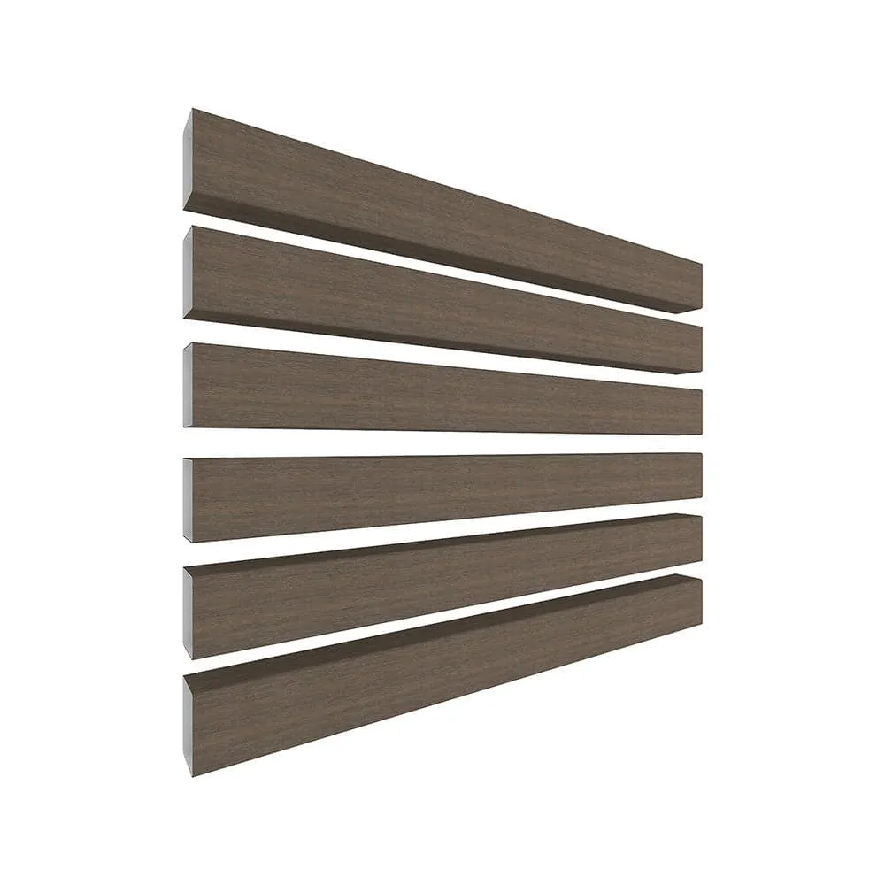 NewTechWood Alusions 1 in. x 2 in. x 144 in. Coextruded Brazilian Ipe Wood Composite Aluminum Beams, photo 5 of 6