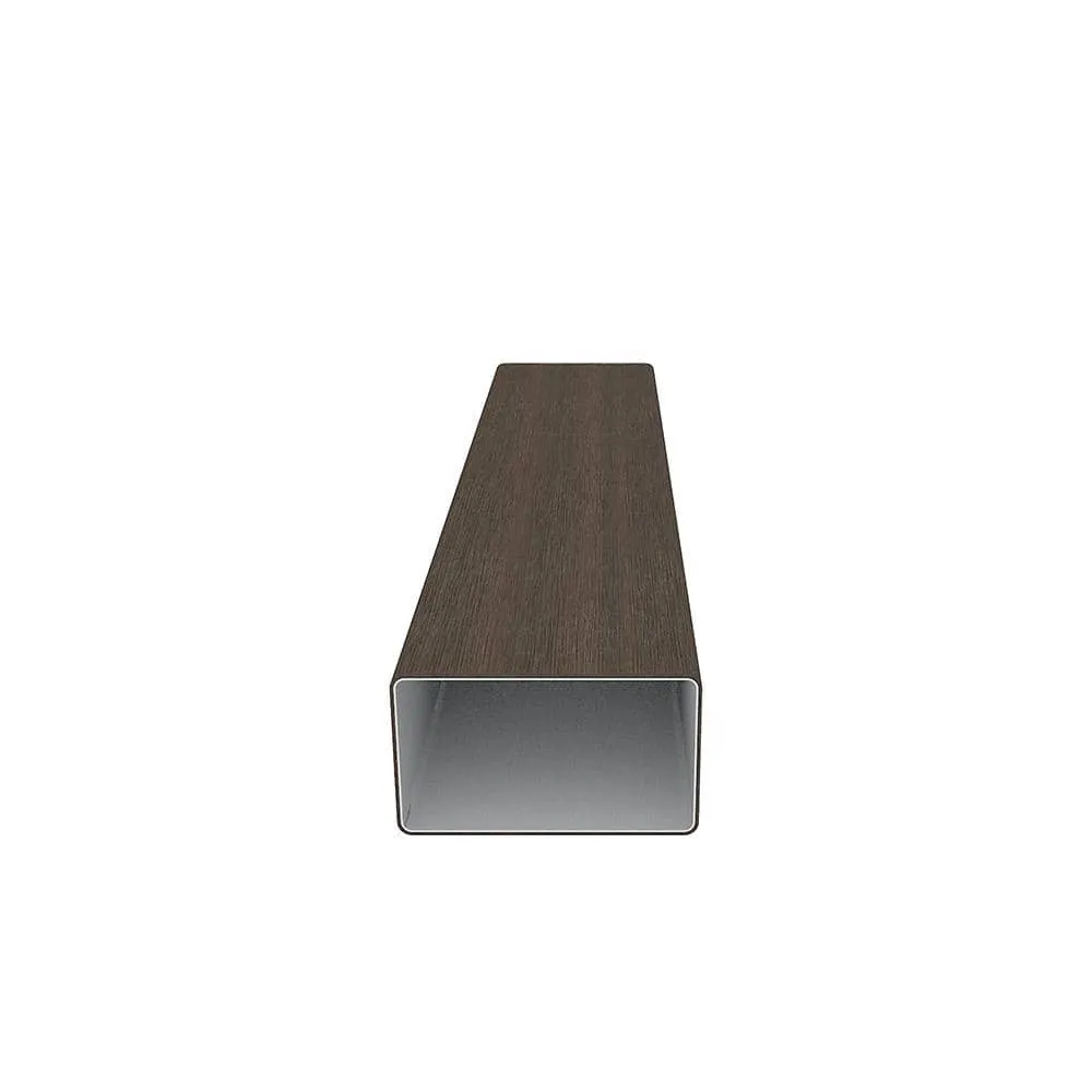 NewTechWood Alusions 1 in. x 2 in. x 144 in. Coextruded Brazilian Ipe Wood Composite Aluminum Beams, photo 4 of 6