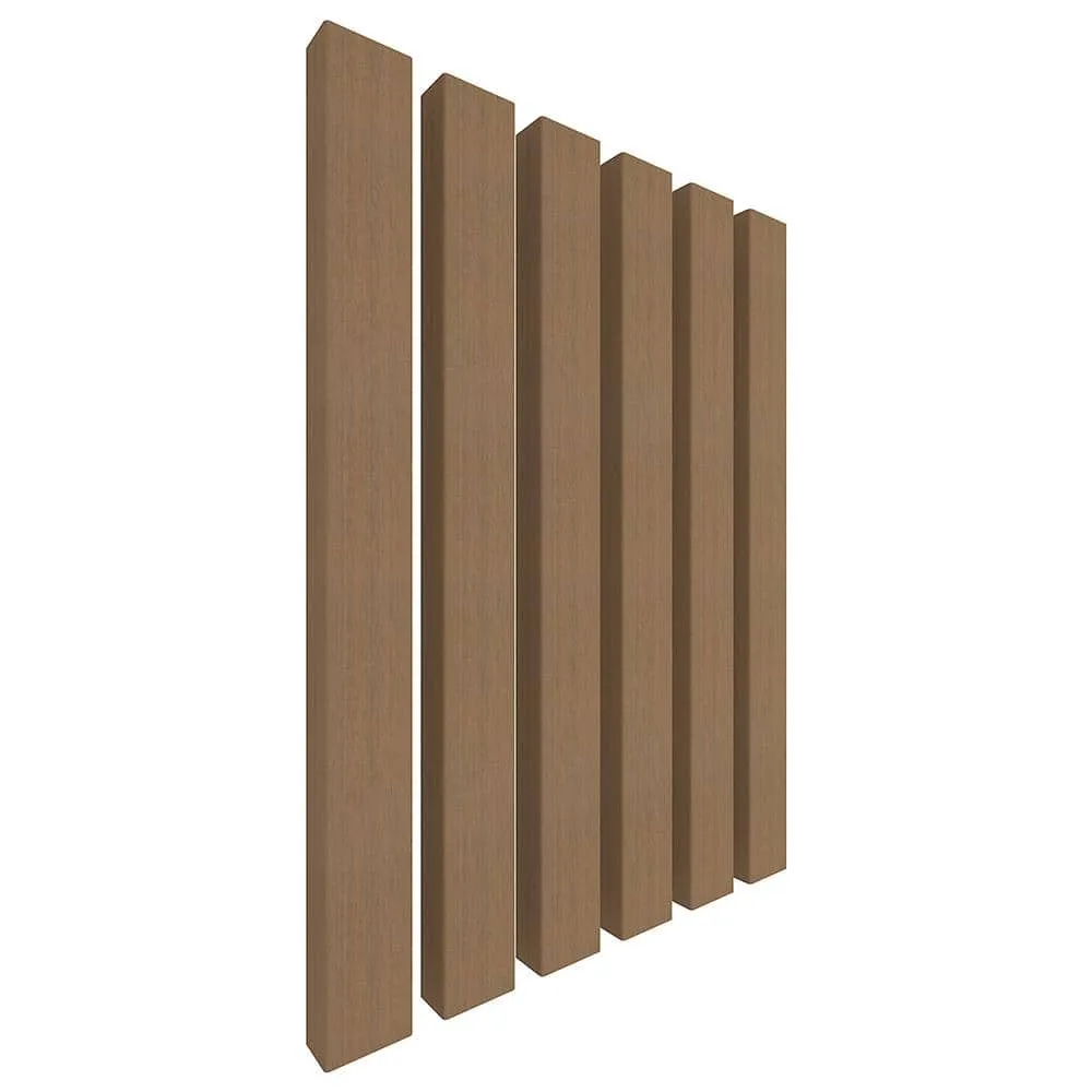 NewTechWood Alusions 1 in. x 2 in. x 144 in. Coextruded Peruvian Teak Wood Composite Aluminum Beams, photo 6 of 6